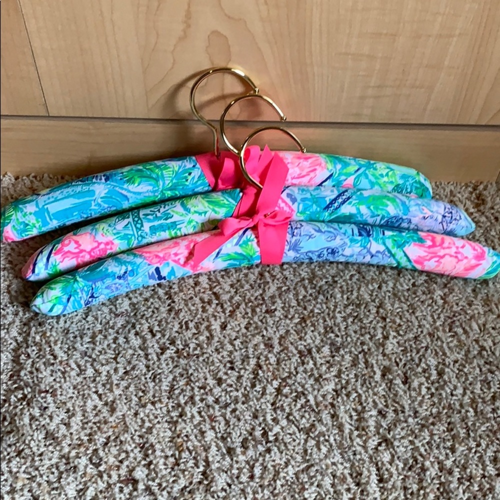 Lilly Pulitzer Fabric hangers